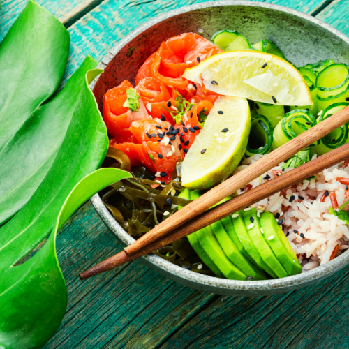 Poke Bowl, Hawaiian, Island Food, Recipe  