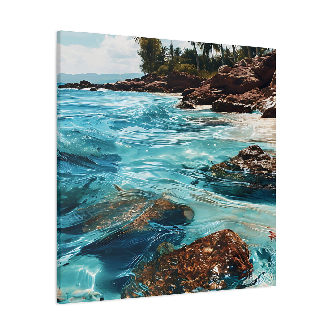 Transform Your Space with Tropical Tranquility Canvas Art Matte Canvas, Stretched, 1.25"