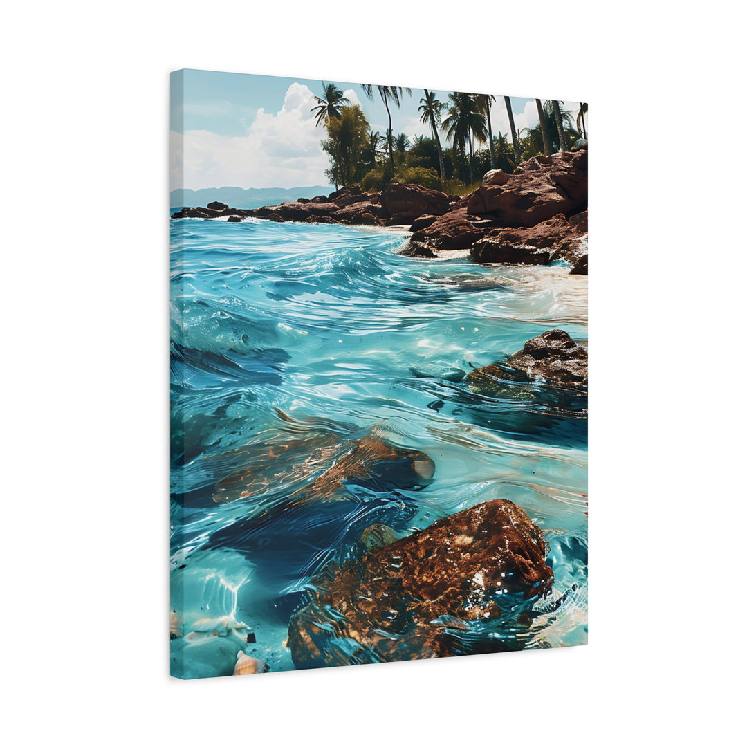 Transform Your Space with Tropical Tranquility Canvas Art Matte Canvas, Stretched, 1.25"