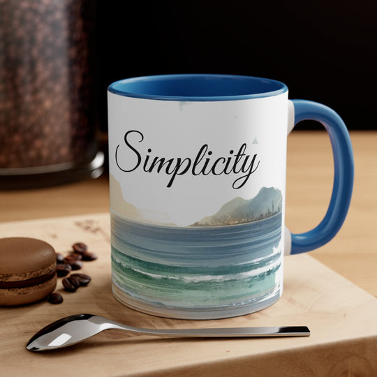 Discover Island Bliss with Our Stylish 11oz Ceramic Mug, Coffee Mug, 11oz