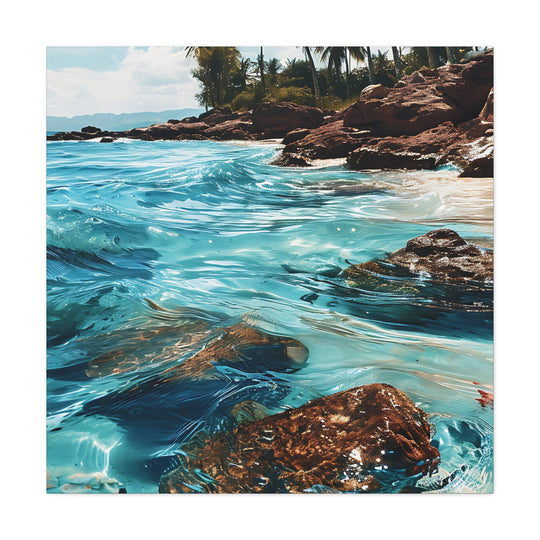 Transform Your Space with Tropical Tranquility Canvas Art Matte Canvas, Stretched, 1.25"