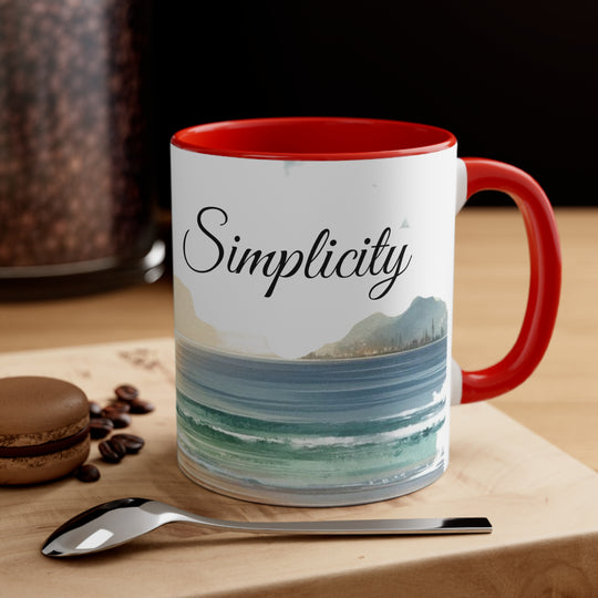 Discover Island Bliss with Our Stylish 11oz Ceramic Mug, Coffee Mug, 11oz