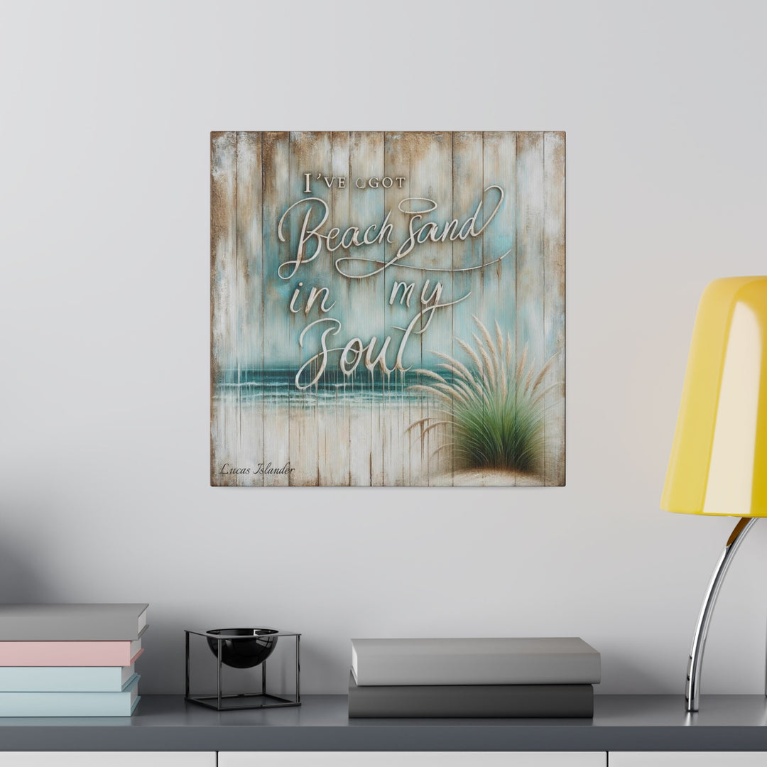 Embrace Coastal Soulfulness with Lucas Islander's Canvas Art  Canvas, Stretched, 0.75"