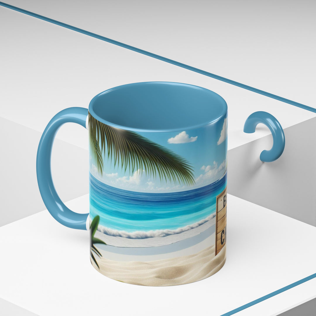 Unwind with the Beach Brew and Chill Ceramic Mug