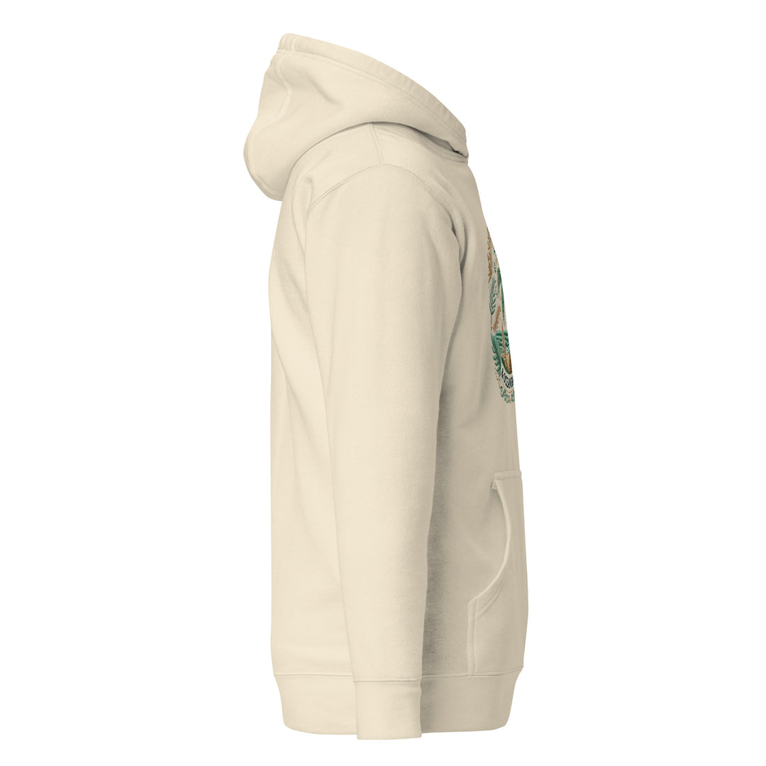 Stay Cozy in the Palm Trees, Ocean Breeze Hoodie – A Streetwear Essential