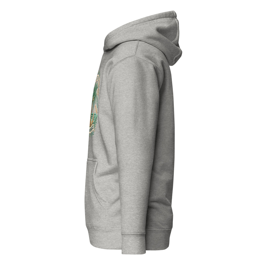 Stay Cozy in the Palm Trees, Ocean Breeze Hoodie – A Streetwear Essential