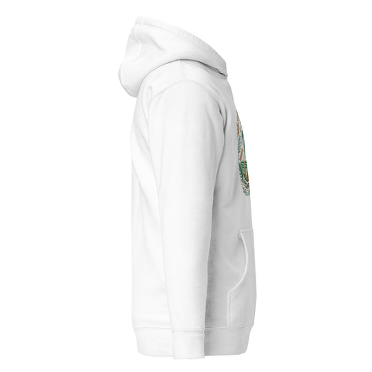 Stay Cozy in the Palm Trees, Ocean Breeze Hoodie – A Streetwear Essential