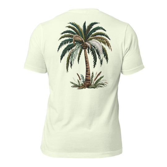 Embrace Tropical Bliss with Lucas Islander's Palm T-Shirt