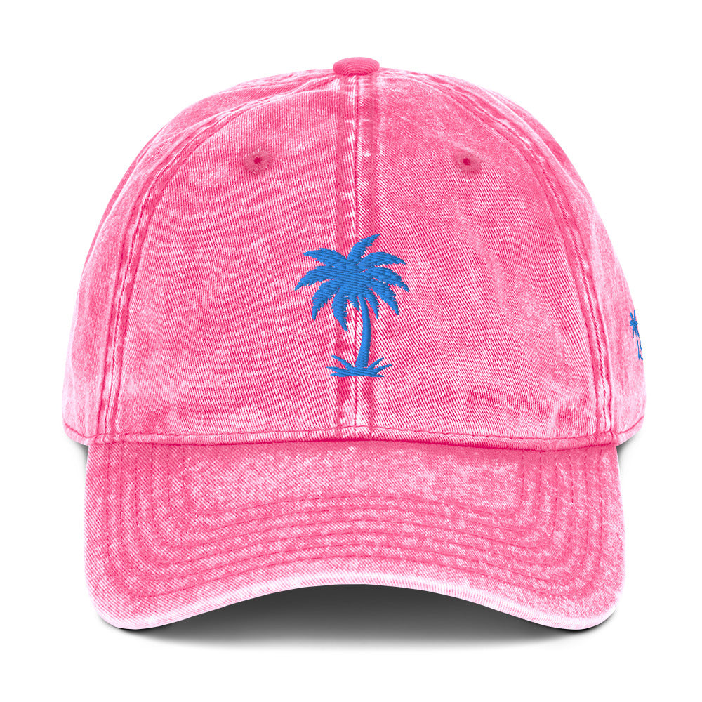 Elevate Your Style with the Tropical Palm Dad Cap/Cotton Twill Cap